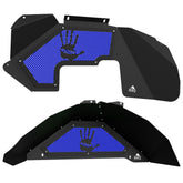 Jeep JK Aluminum "High Five" Front and Rear Inner Fenders