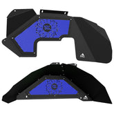 Jeep JK Aluminum "Sunflower Jeep Girl" Front and Rear Inner Fenders
