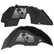 Jeep JL Aluminum "Palm Tree Sunset" Front and Rear Inner Fenders