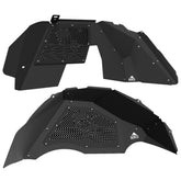 Jeep JL Aluminum "Palm Tree Sunset" Front and Rear Inner Fenders