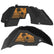 Jeep JL Aluminum "Palm Tree Sunset" Front and Rear Inner Fenders