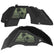 Jeep JL Aluminum "Palm Tree Sunset" Front and Rear Inner Fenders