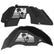 Jeep JL Aluminum "Palm Tree Sunset" Front and Rear Inner Fenders