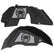 Jeep JL Aluminum "Paradise" Front and Rear Inner Fenders