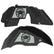 Jeep JL Aluminum "Paradise" Front and Rear Inner Fenders