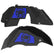 Jeep JL Aluminum "Paradise" Front and Rear Inner Fenders