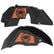 Jeep JL Aluminum "Paradise" Front and Rear Inner Fenders