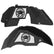 Jeep JL Aluminum "Paradise" Front and Rear Inner Fenders