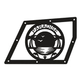 Jeep JL "Paradise" Aluminum Design Plate for Inner Fenders