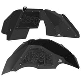 Jeep JL Aluminum "Paw Print Jeep" Front and Rear Inner Fenders
