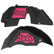 Jeep JL Aluminum "Paw Print Jeep" Front and Rear Inner Fenders