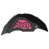 Jeep JL Aluminum "Paw Print Jeep" Rear Inner Fenders