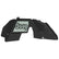 Jeep JL / JT Aluminum "Paw Print Jeep" Front Inner Fenders