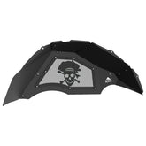 Jeep JL Aluminum "Pirate Skull and Crossbones" Rear Inner Fenders
