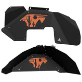 Jeep JK Aluminum "Desert Cactus" Front and Rear Inner Fenders