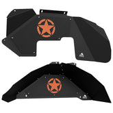 Jeep JK Aluminum "Jeep Star" Front and Rear Inner Fenders