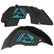 Jeep JL Aluminum "Rock Ready Offroad V1" Front and Rear Inner Fenders