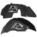 Jeep JL Aluminum "Rock Ready Offroad V1" Front and Rear Inner Fenders