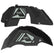 Jeep JL Aluminum "Rock Ready Offroad V1" Front and Rear Inner Fenders