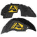 Jeep JL Aluminum "Rock Ready Offroad V1" Front and Rear Inner Fenders
