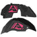Jeep JL Aluminum "Rock Ready Offroad V1" Front and Rear Inner Fenders