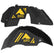 Jeep JL Aluminum "Rock Ready Offroad V2" Front and Rear Inner Fenders