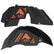 Jeep JL Aluminum "Rock Ready Offroad V2" Front and Rear Inner Fenders