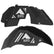 Jeep JL Aluminum "Rock Ready Offroad V2" Front and Rear Inner Fenders