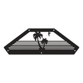 Jeep JK Aluminum "Palm Tree Sunset" Rear Inner Fenders