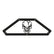 Jeep JK "Skull" Aluminum Design Plate for Inner Fenders