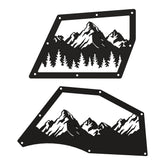 Jeep JL "Ridgeline" Aluminum Design Plate for Inner Fenders
