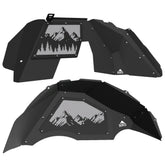Jeep JL Aluminum "Ridgeline" Front and Rear Inner Fenders