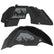 Jeep JL Aluminum "Ridgeline" Front and Rear Inner Fenders