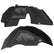 Jeep JL Aluminum "Ridgeline" Front and Rear Inner Fenders