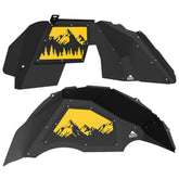 Jeep JL Aluminum "Ridgeline" Front and Rear Inner Fenders