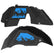 Jeep JL Aluminum "Ridgeline" Front and Rear Inner Fenders