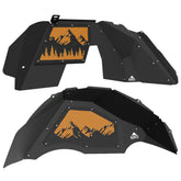 Jeep JL Aluminum "Ridgeline" Front and Rear Inner Fenders