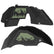 Jeep JL Aluminum "Ridgeline" Front and Rear Inner Fenders