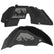 Jeep JL Aluminum "Ridgeline" Front and Rear Inner Fenders