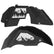 Jeep JL Aluminum "Ridgeline" Front and Rear Inner Fenders