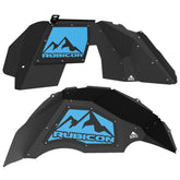 Jeep JL Aluminum "Rubicon" Front and Rear Inner Fenders