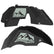 Jeep JL Aluminum "Rubicon" Front and Rear Inner Fenders