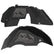 Jeep JL Aluminum "Rubicon" Front and Rear Inner Fenders