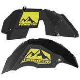 Jeep JL Aluminum "Rubicon" Front and Rear Inner Fenders