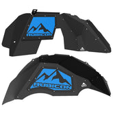 Jeep JL Aluminum "Rubicon" Front and Rear Inner Fenders