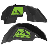 Jeep JL Aluminum "Rubicon" Front and Rear Inner Fenders