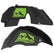 Jeep JL Aluminum "Rubicon" Front and Rear Inner Fenders