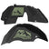 Jeep JL Aluminum "Rubicon" Front and Rear Inner Fenders