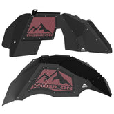 Jeep JL Aluminum "Rubicon" Front and Rear Inner Fenders