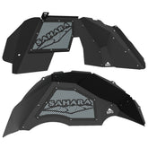 Jeep JL Aluminum "Sahara" Front and Rear Inner Fenders